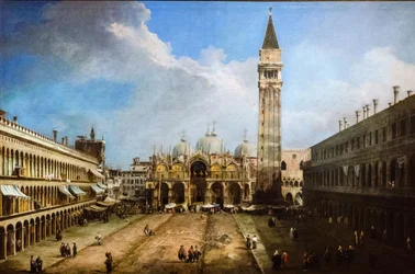 Der Markusplatz in Venedig