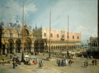 Der Markusplatz, Venedig