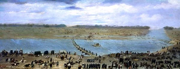 Die Überquerung des Santa-Lucia-Flusses, Uruguay