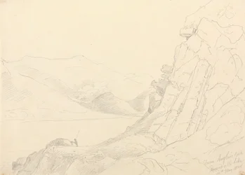 Von Anglers Rock, Ennerdale Lake, 10. Mai 1836