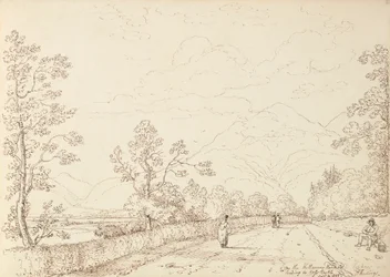 Auf der Killarney Road zum Ross Castle, 4. September 1841