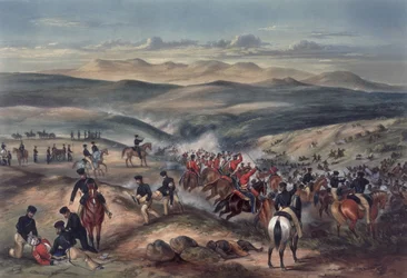 Die Schlacht von The Gwanga, Kap der Guten Hoffnung, am 8. Juni 1846