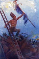 Grant erobert den Adler, aus 