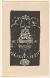Ex libris von D. Goedkoop