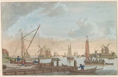 Die Zaan bei Wormerveer, ca. 1790