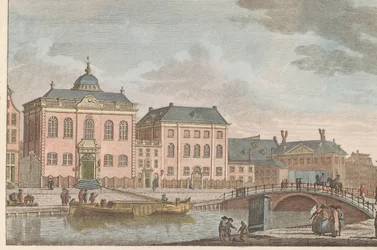 Hochdeutsche Synagoge in Amsterdam, ca. 1790