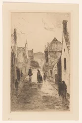 Straßenansicht in Katwijk