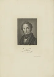 Porträt des Chemikers Justus von Liebig, ca. 1840