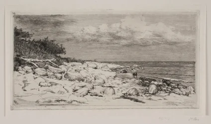 Steiniger Strand