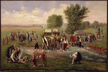 Die Handkarren-Gesellschaft, Carl Christian Anton Christensen (1832-1912)
