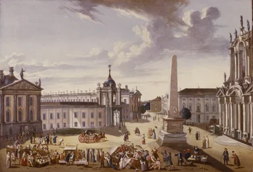 Ansicht des Rathauses, 1772
