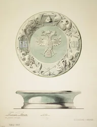 Entwurf einer Onyxschale, 1910er Jahre