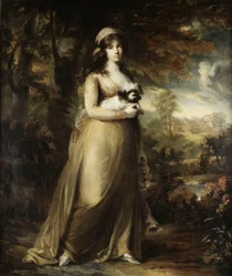 Teresa Vandoni, italienische Sängerin an der Königlichen Oper, Stockholm