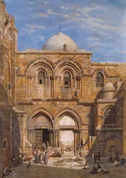 Die Kirche des Heiligen Grabes, Jerusalem, 1862