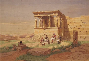 Das Erechtheion. Die Karyatiden-Veranda, 1877