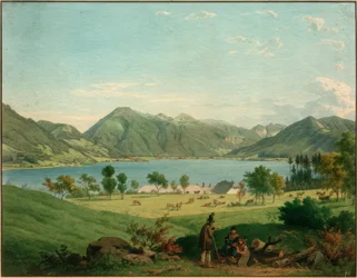 Der Tegernsee bei Kaltenbrunn