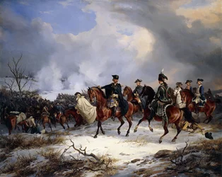 Die Schlacht von Kesselsdorf