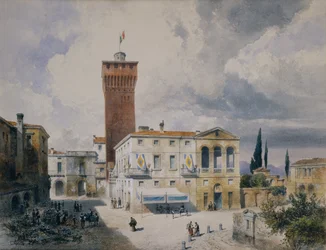 Marktplatz in Piacenza