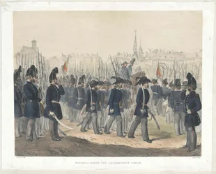 Nationalgarde und Akademische Legion