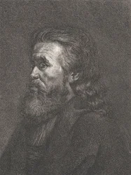 Porträt eines alten Mannes mit Bart, ca. 1767-1807