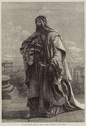 Es Salaam, Scheich Michael El Musrab, Anazeh, in Palmyra