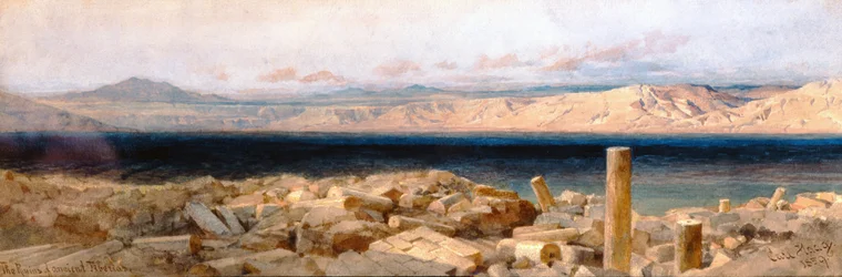 Die Ruinen des antiken Tiberias, 1859