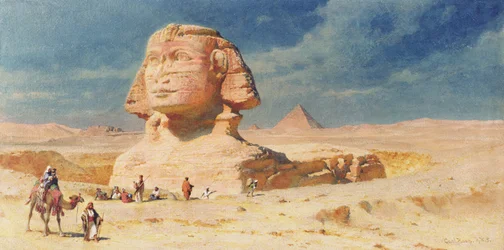 Die Sphinx von Gizeh, 1874