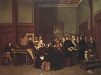 Wartezimmer der dritten Klasse II