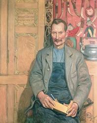 Hans Arnbom, der Zimmermann