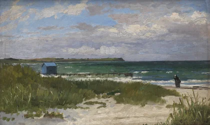 Küstenlandschaft. Hornbæk