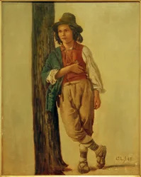 Italienischer Hirtenknabe