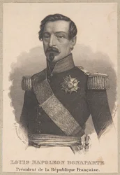 Napoleon III. als Präsident Frankreichs