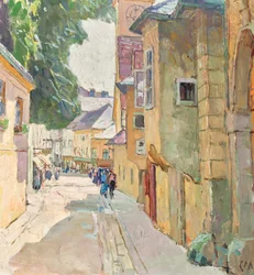 Die Dr. Seipel-Straße in Mödling