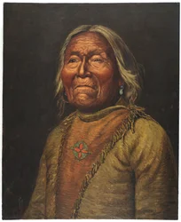 Nar-Ah-Kee Gie Etsu, alter Apache-Scout