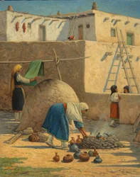 Santa Clara Dorfszene