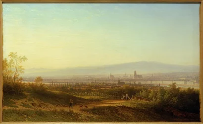 Blick auf Sachsenhausen