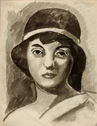 Kopf einer Frau