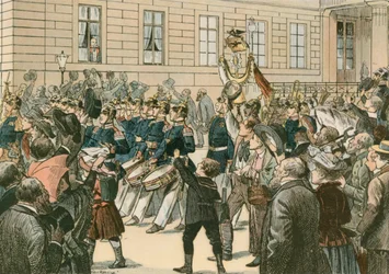 Wilhelm I., König von Preußen und erster Deutscher Kaiser (1797-1888) am 