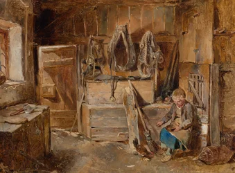 In der Geschirrkammer