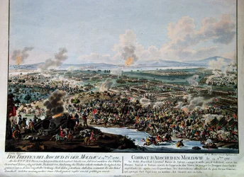 Kampf von Adschud in Moldawien am 14. Oktober 1788