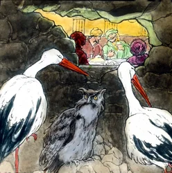 Wilhelm Hauff - Märchen - Kalif Storch, um 1910