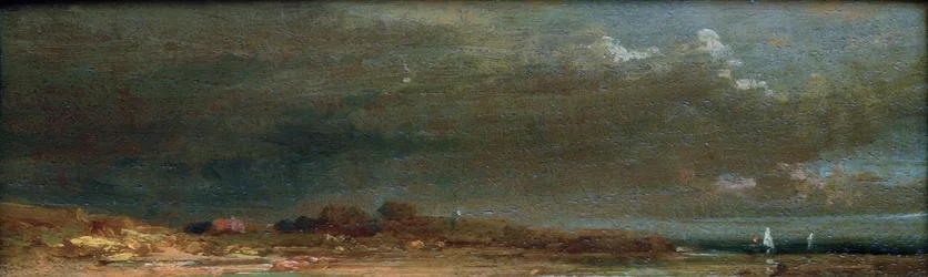 Landschaft am See – Chiemseelandschaft