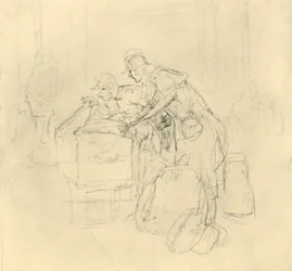 Zollvisitation II, Mitte bis Ende des 19. Jahrhunderts, ca. 1924