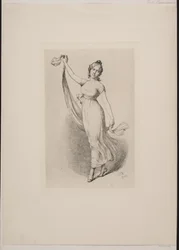 Tanzendes Mädchen