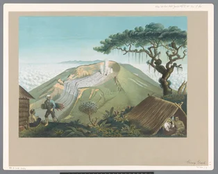 Vulkan Gede in West-Java