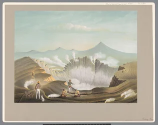 Vulkan Guntur in West-Java
