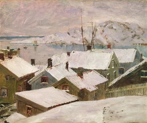 Fiskebackskil im Winter, 1899