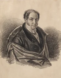 Porträt von Alexander Iwanowitsch Lorer 1779-1824, 1820er Jahre