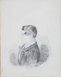 Porträt von Graf Leonid Michailowitsch Golizyn, 1806-1860, 1830er