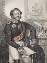 Porträt von Fjodor Petrowitsch Opochinin, 1826